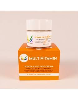Crema facial multivitaminada y nutritiva