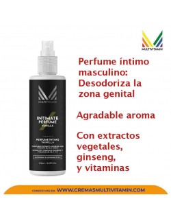 Desodorante genital para hombre