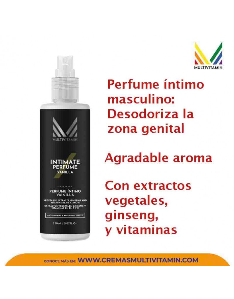 Desodorante genital para hombre