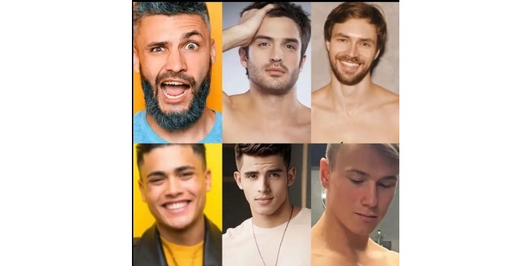 ¿Cómo son los hombres más atractivos, con barba o sin barba?